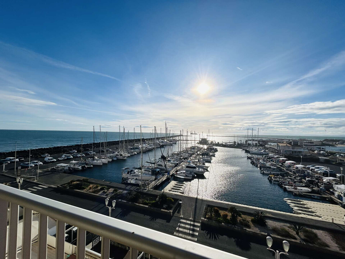 Appartement 4 pers, terrasse vue port à 150 m plage - Photo 1