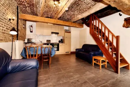 Hof van Aken, Maison de vacances historique avec terrasse privée, Richelle - Photo 8