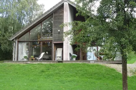 Location chalet à Malmedy, Chalet avec vue sur la vallée,