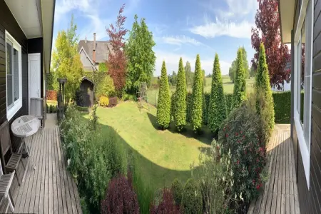 Chalet La Fagnardise à Malmedy, jardin 800 m² : photo 6