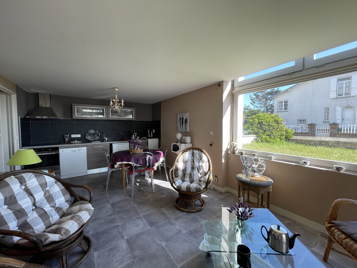 Duplex 50m plage à Jullouville, jardin privatif - Photo 12