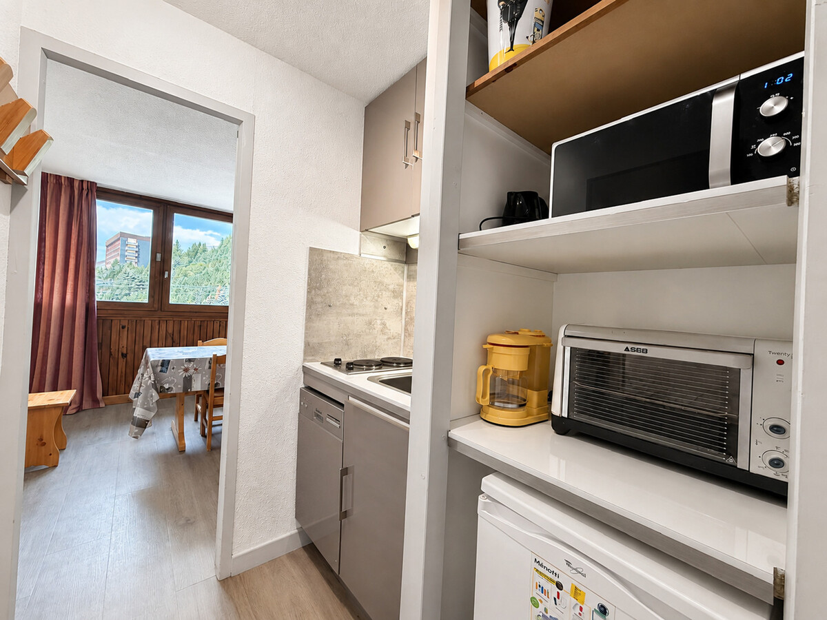 Studio 2 pers aux pieds des pistes aux Menuires - Photo 4