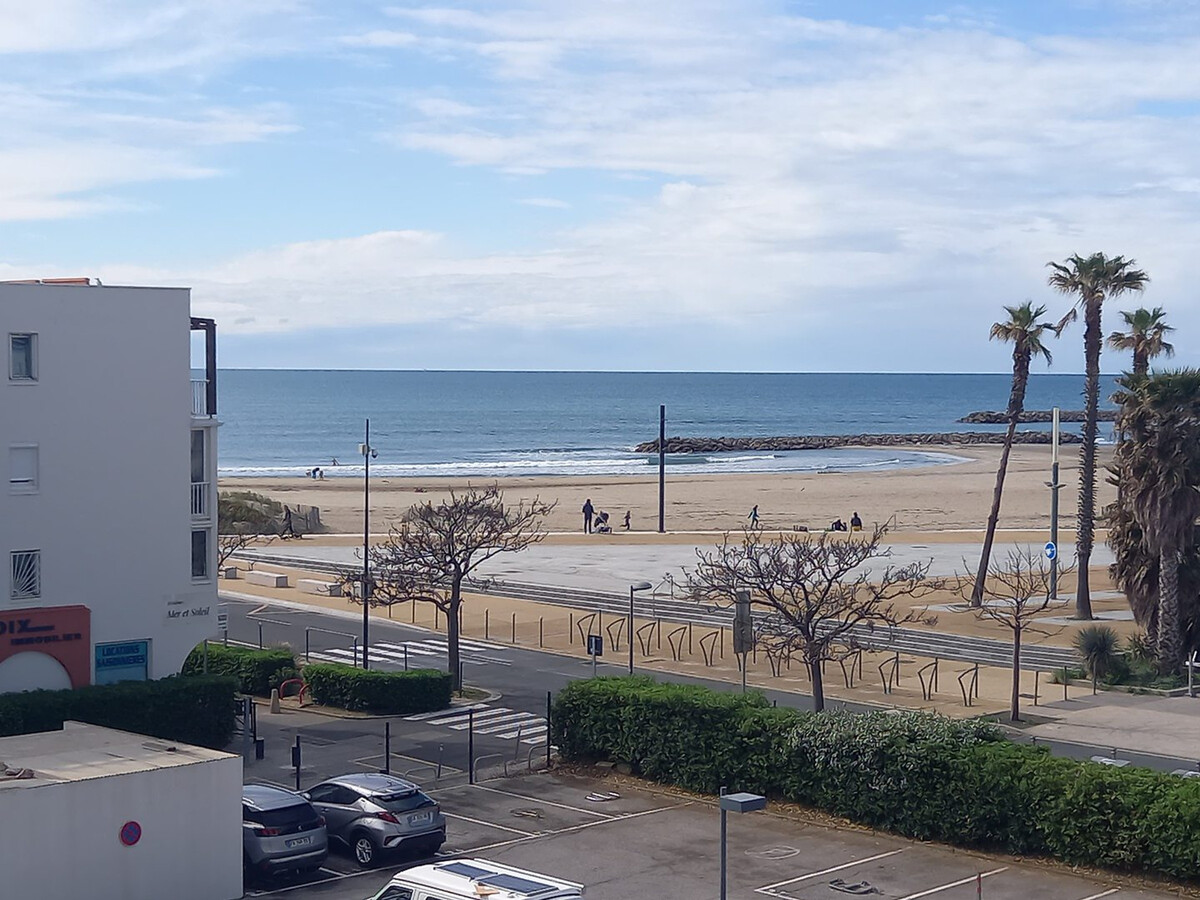 T2 cabine 35m² vue mer à Sète, parking privé - Photo 1