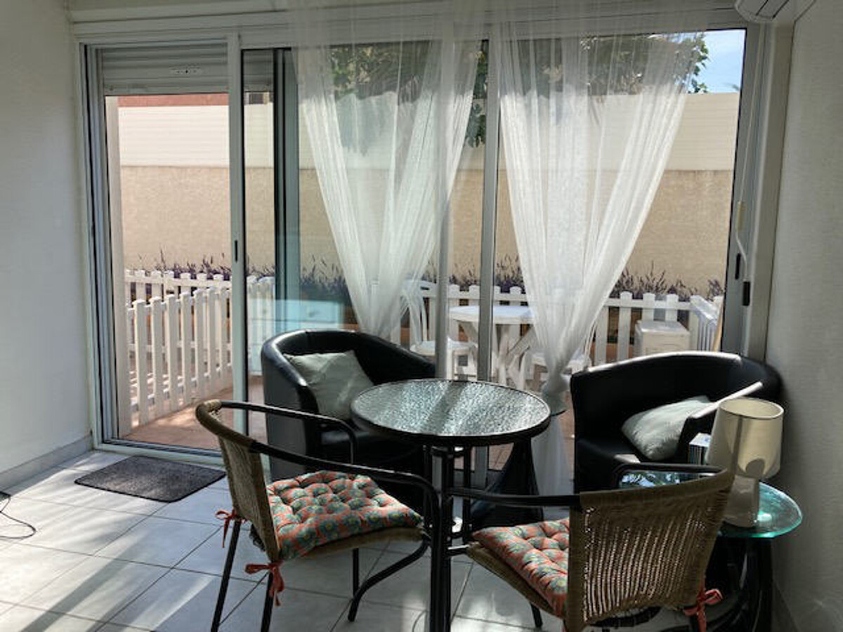 Studio climatisé 2 pers. avec terrasse et piscine à Agde - Photo 6