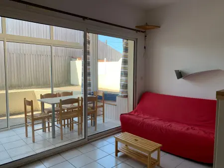 Location appartement à Biscarrosse Plage, Biscarrosse Plage - Studio cabine: 4 pers, proche plages et commerces, ménage inclus