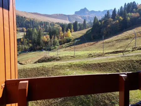 Appartement 2 chambres Valmorel, balcon sud-est vue pistes : photo 13