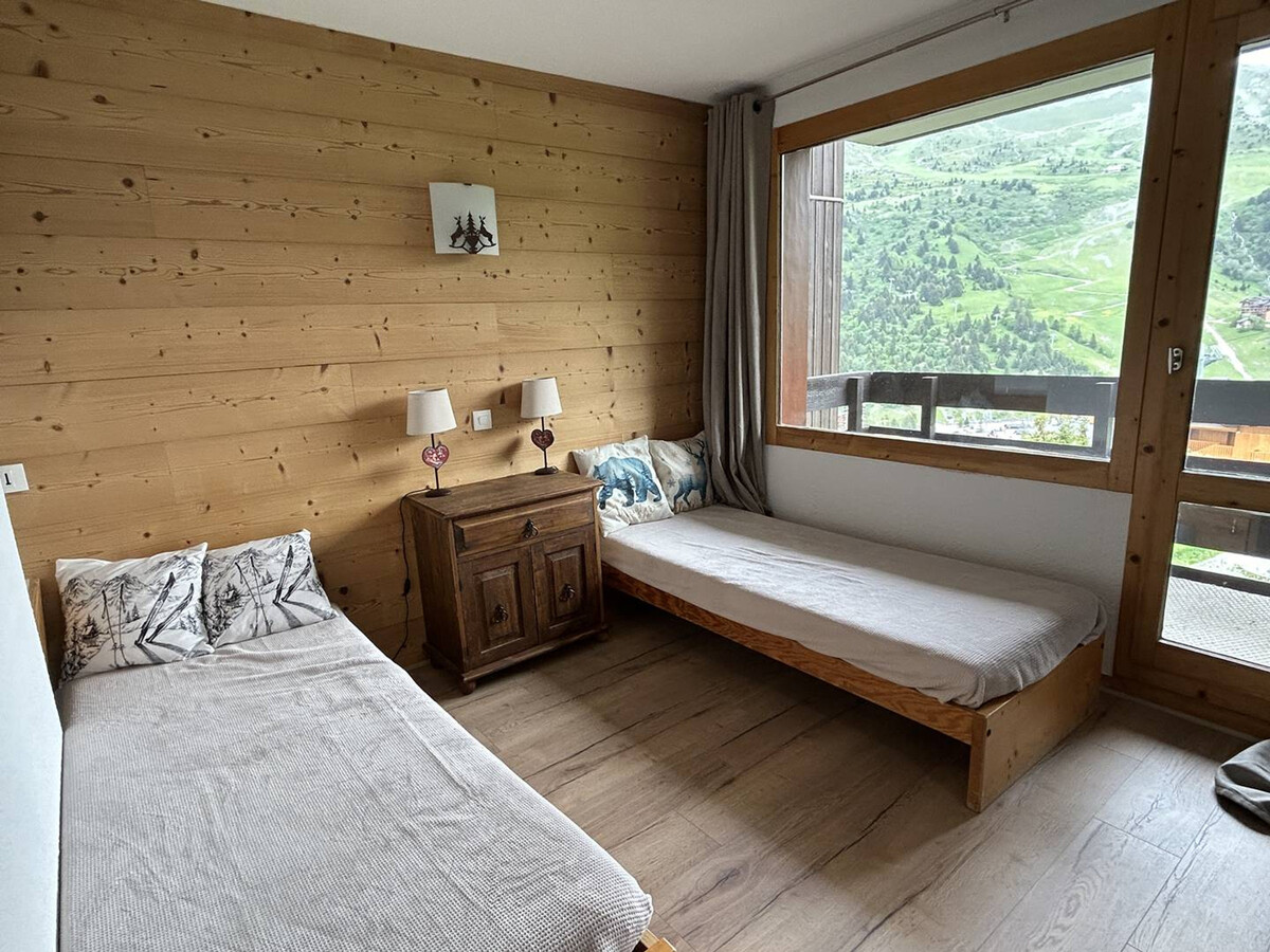 Studio 4 pers. avec balcon sud-est à Méribel, accès pistes - Photo 6