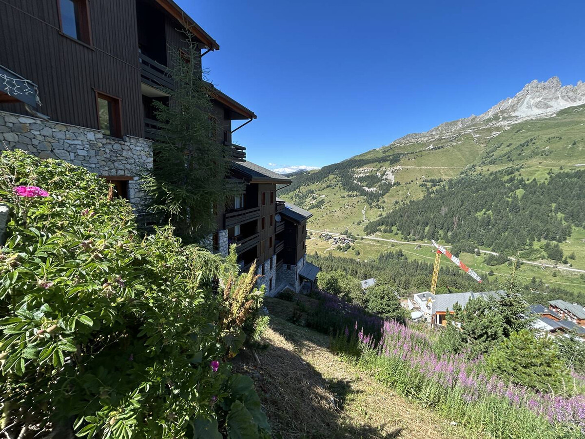 Studio 4 pers. avec balcon sud-est à Méribel, accès pistes - Photo 15