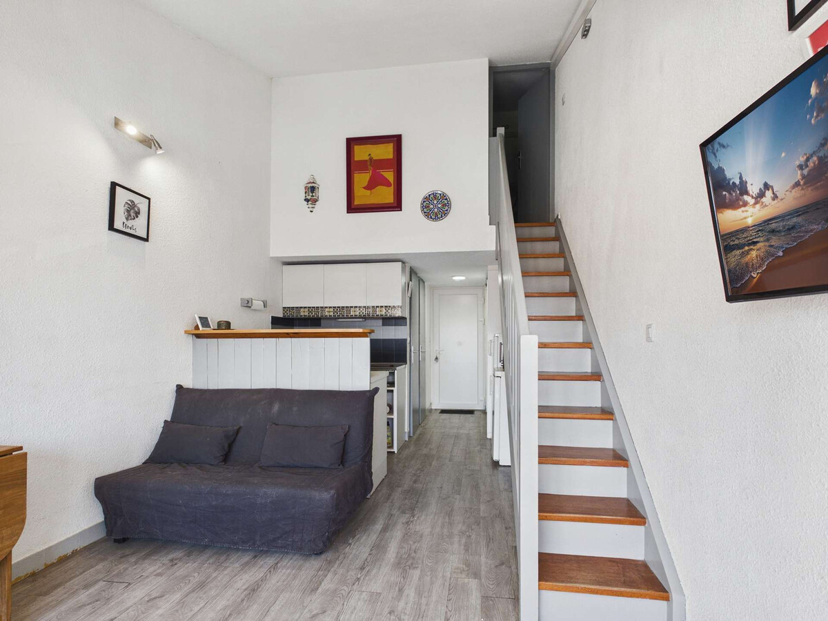 Appartement 2 pièces climatisé 160 m plage, terrasse - Photo 5