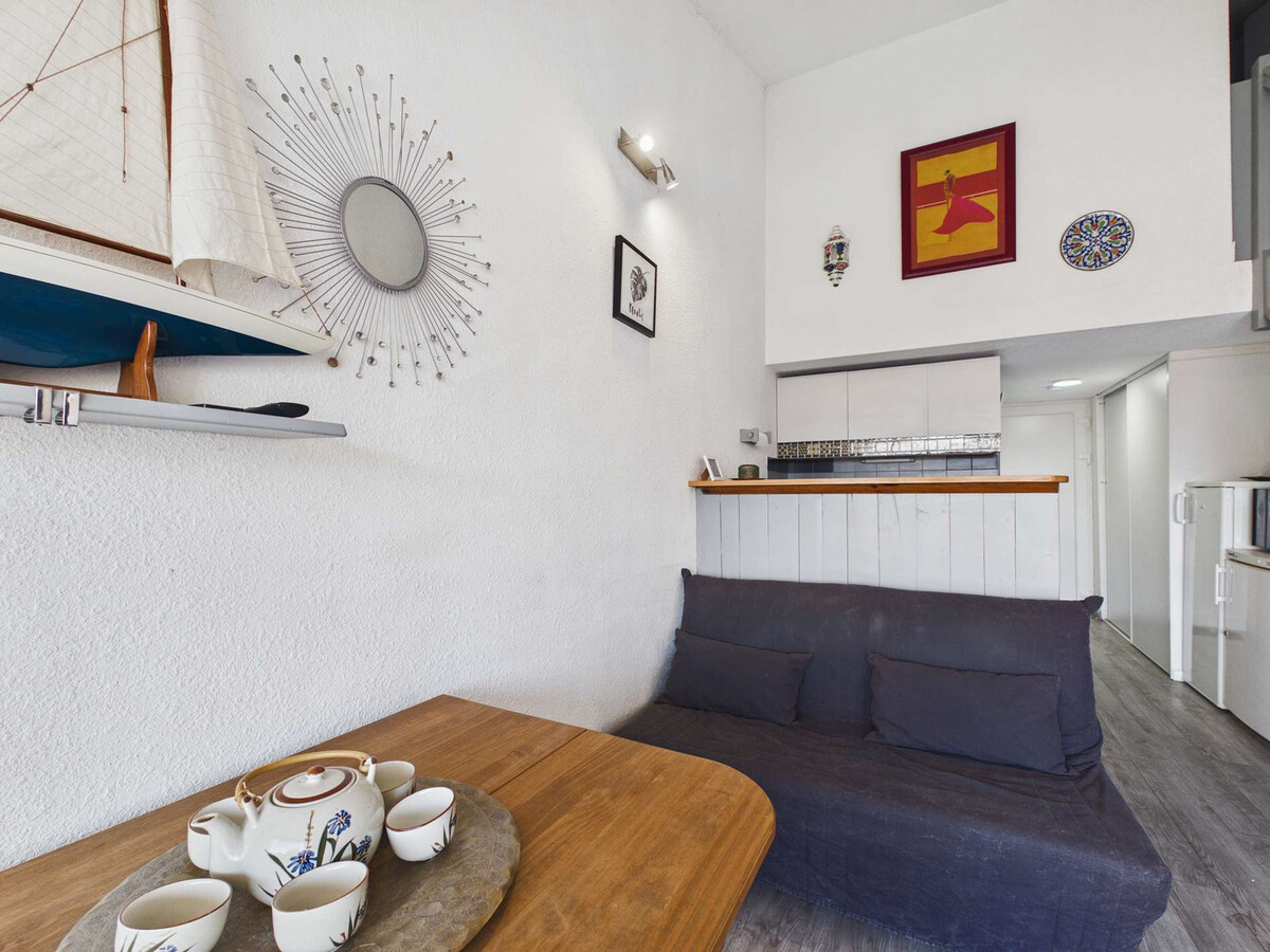 Appartement 2 pièces climatisé 160 m plage, terrasse - Photo 7