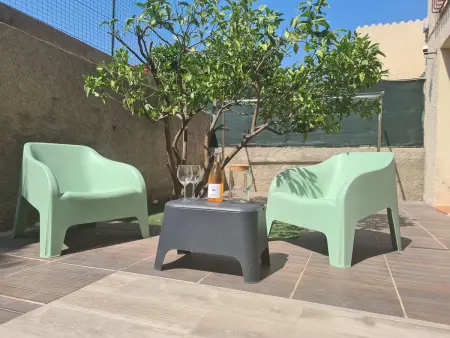 Location appartement à Banyuls sur Mer, Appartement calme 3 pièces avec terrasse à Banyuls-sur-Mer