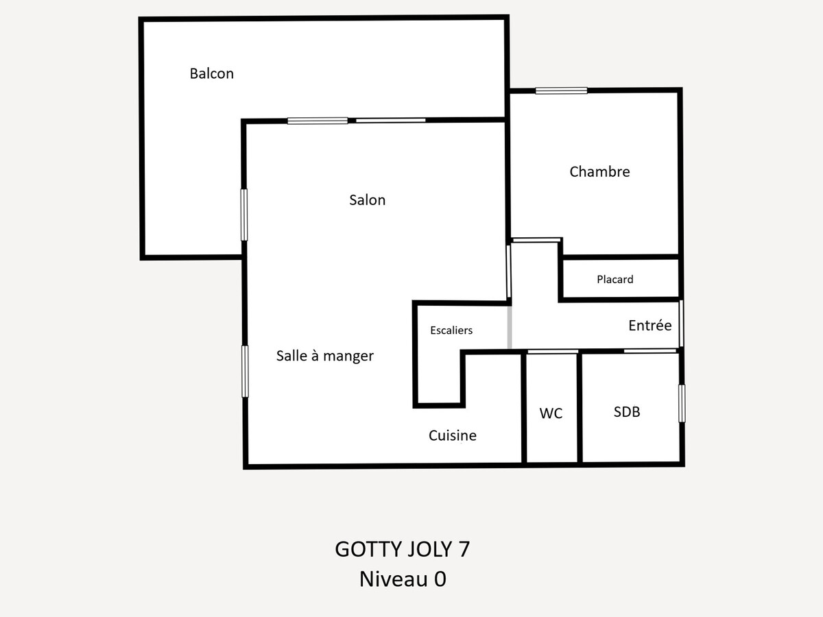 Chalet Gotty Joly 3*, 3 chambres, 6 pers., 1,5 km pistes - Photo 14