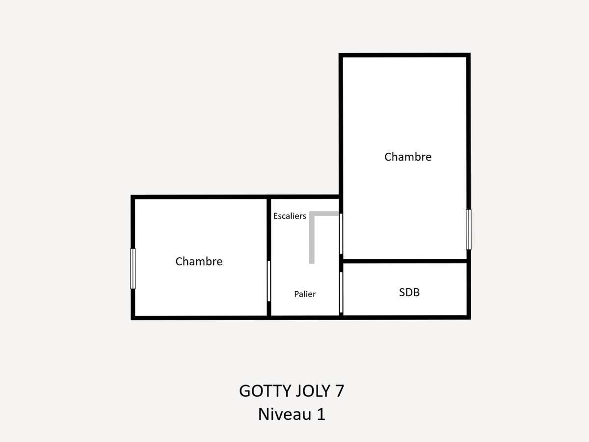 Chalet Gotty Joly 3*, 3 chambres, 6 pers., 1,5 km pistes - Photo 15