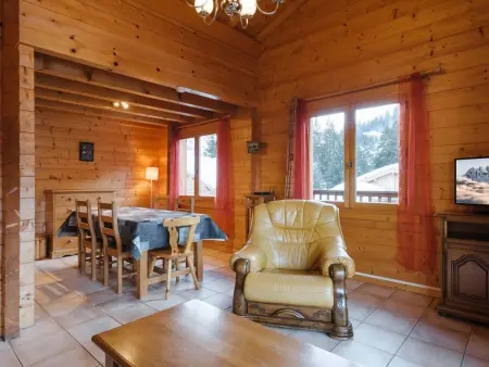 Location appartement à La Clusaz, Chalet lumineux 3***, 3 chambres, 6 pers., WIFI, proche pistes