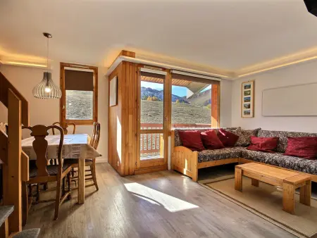 Duplex rénové ski-in/ski-out, 6 pers, balcon sud : photo 2