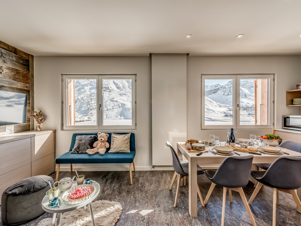 Appartement ARMAILLIS à Tignes, vue lac et glacier - Photo 5