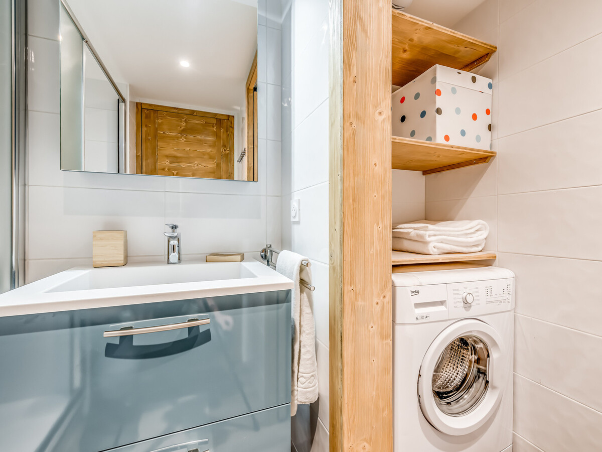 Studio 4 pers. Tignes, balcon sud, vue lac, 8e étage - Photo 3