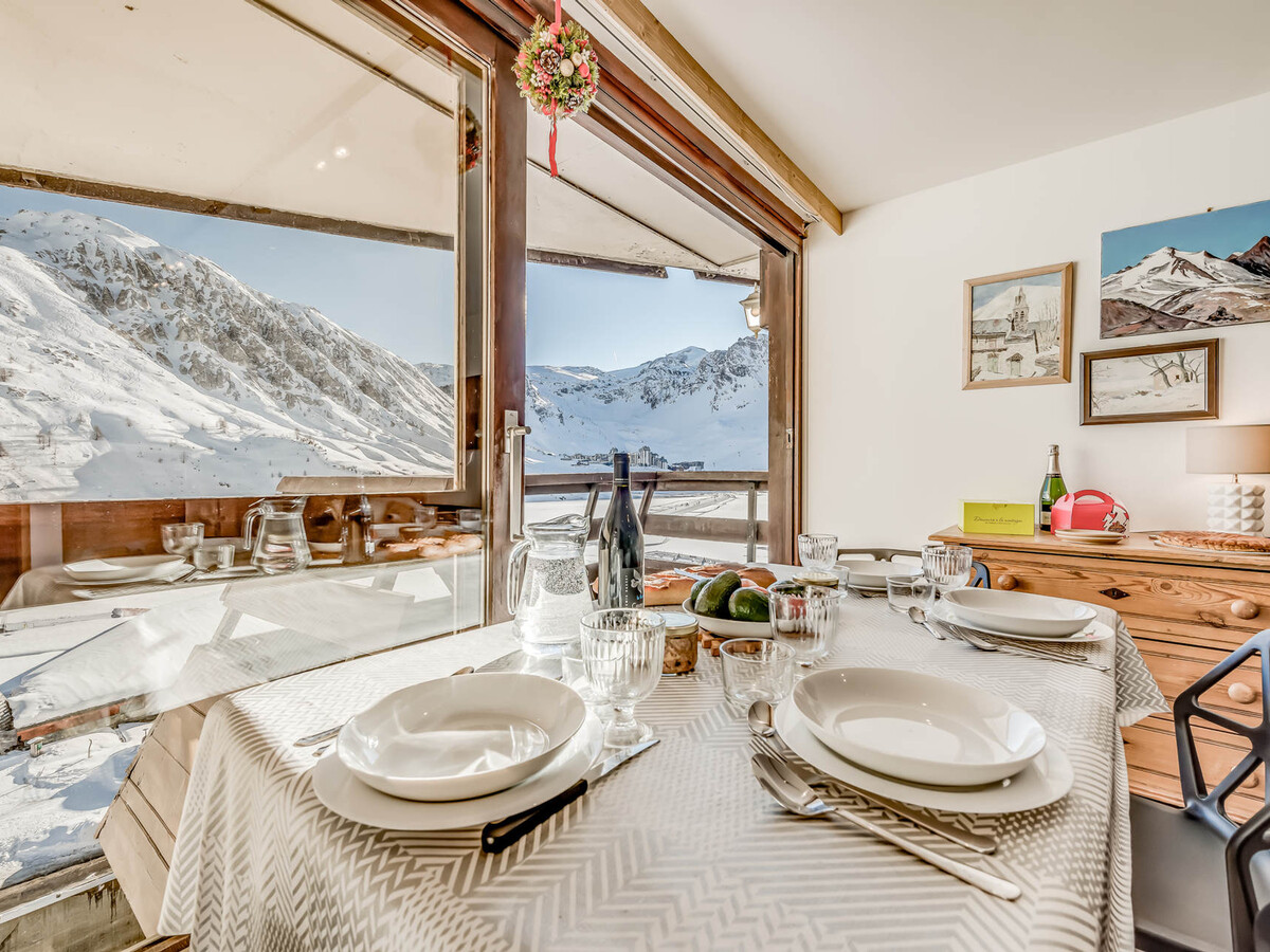 Studio 4 pers. Tignes, balcon sud, vue lac, 8e étage - Photo 10