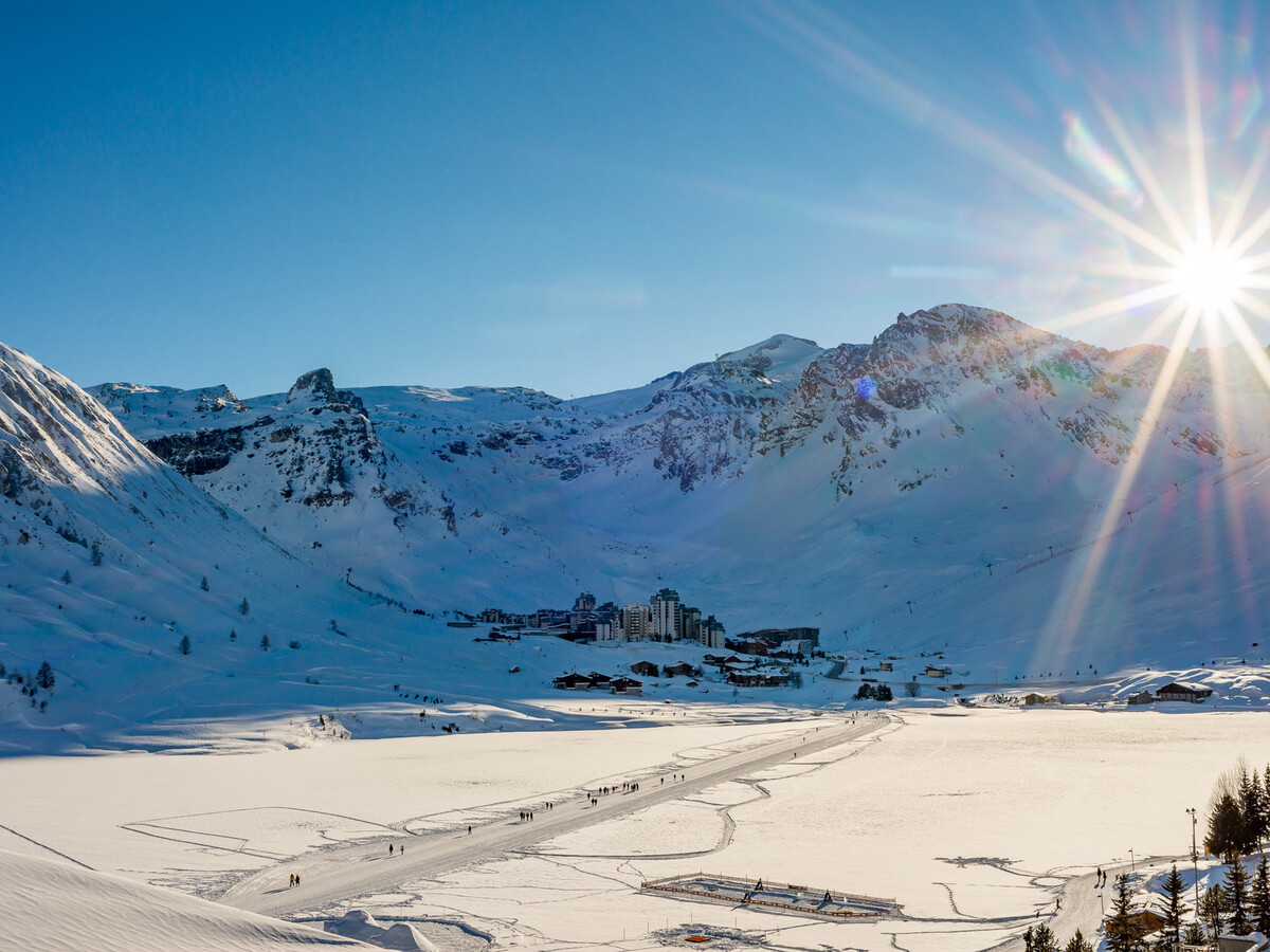 Studio 4 pers. Tignes, balcon sud, vue lac, 8e étage - Photo 15