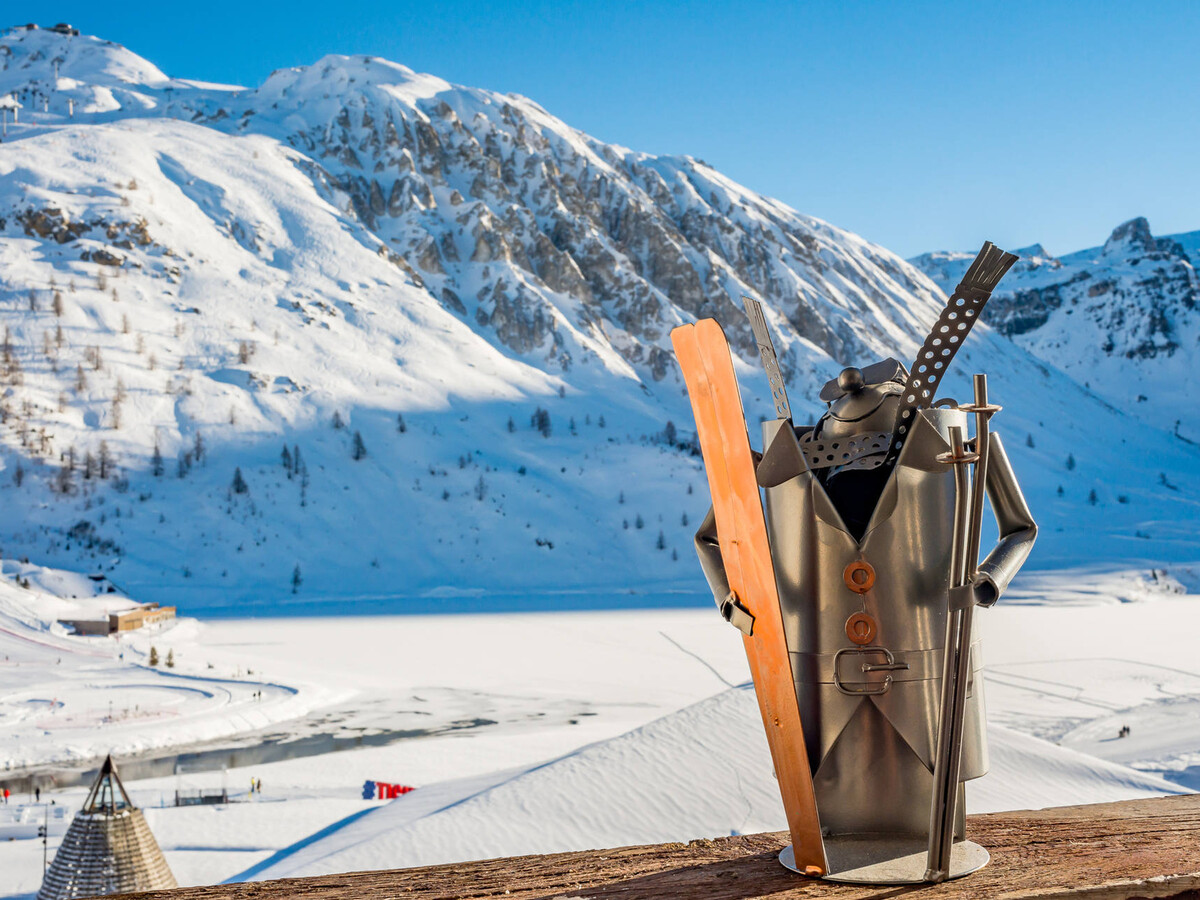Studio 4 pers. Tignes, balcon sud, vue lac, 8e étage - Photo 16