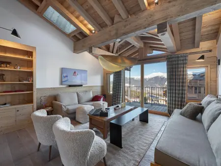 Location appartement à Courchevel 1850, Appartement rénové au cœur de Courchevel 1850, 4 chambres, 8 pers.