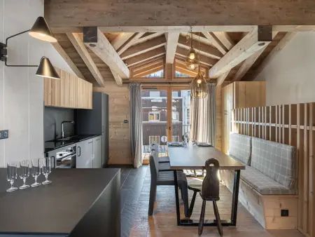 Appartement rénové au cœur de Courchevel 1850, 4 chambres, 8 pers. : photo 2