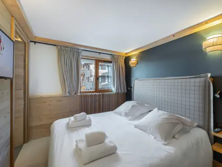 Appartement rénové au cœur de Courchevel 1850, 4 chambres, 8 pers. : photo 4