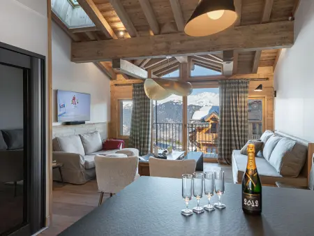 Appartement rénové au cœur de Courchevel 1850, 4 chambres, 8 pers. : photo 8