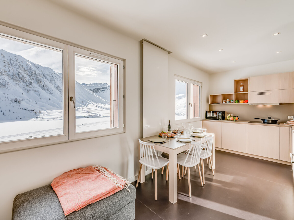 Appartement 2 pièces rénové, vue lac et glacier à Tignes - Photo 6