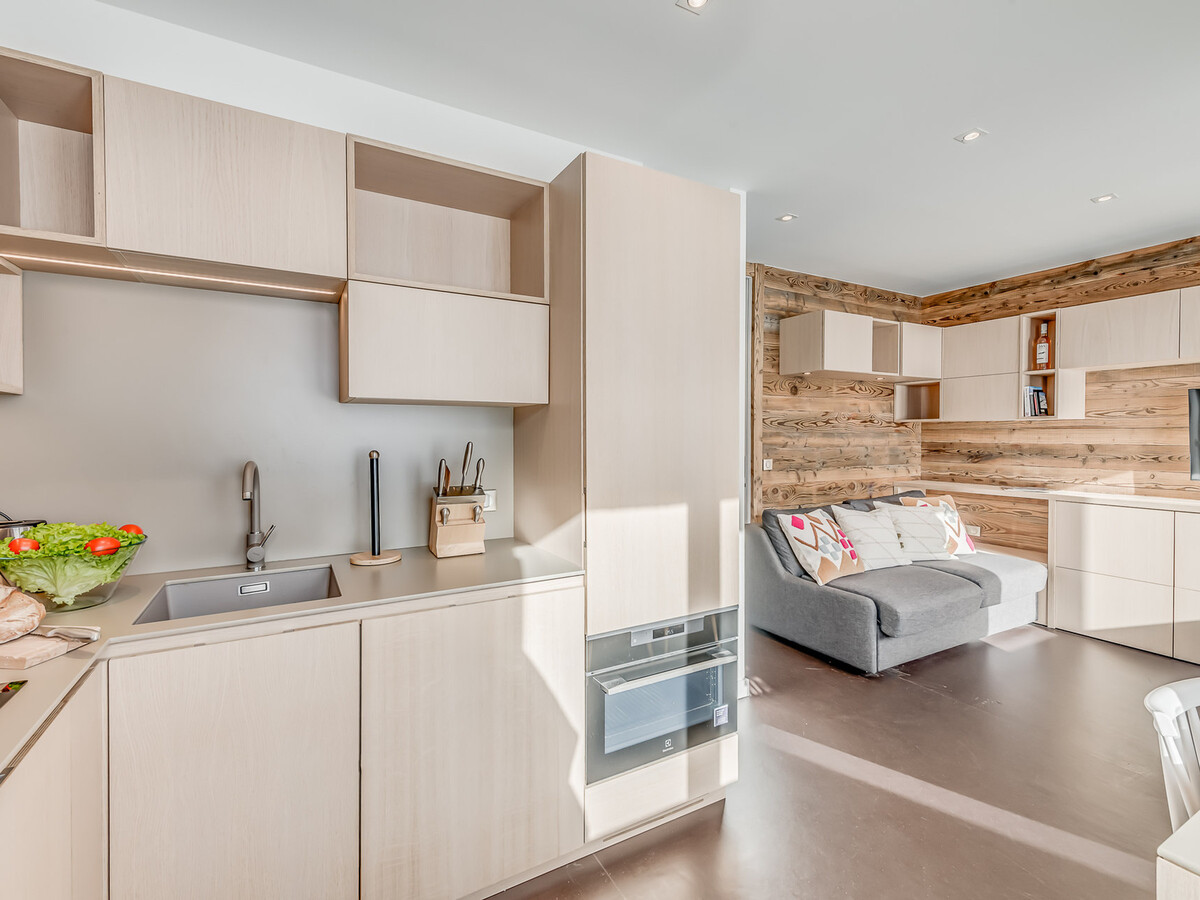 Appartement 2 pièces rénové, vue lac et glacier à Tignes - Photo 9