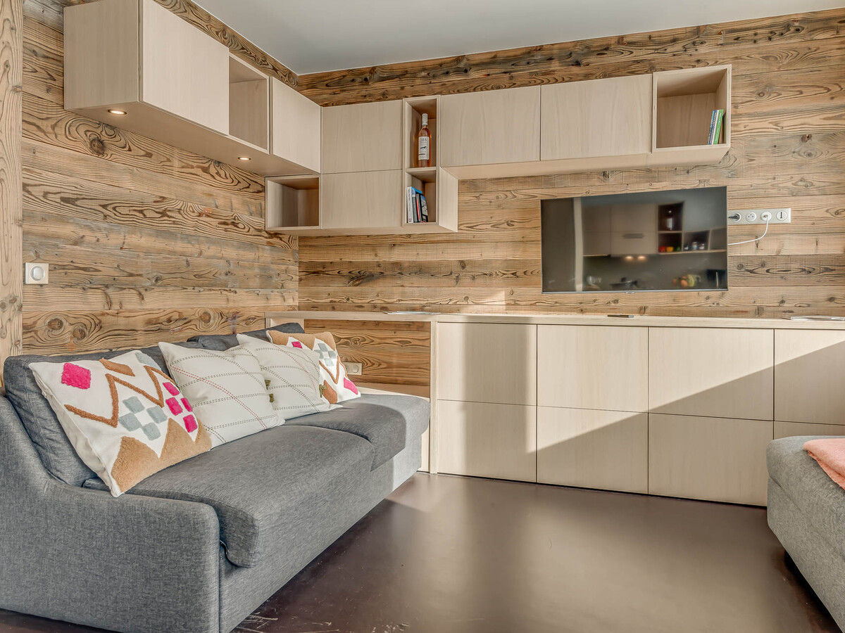Appartement 2 pièces rénové, vue lac et glacier à Tignes - Photo 15