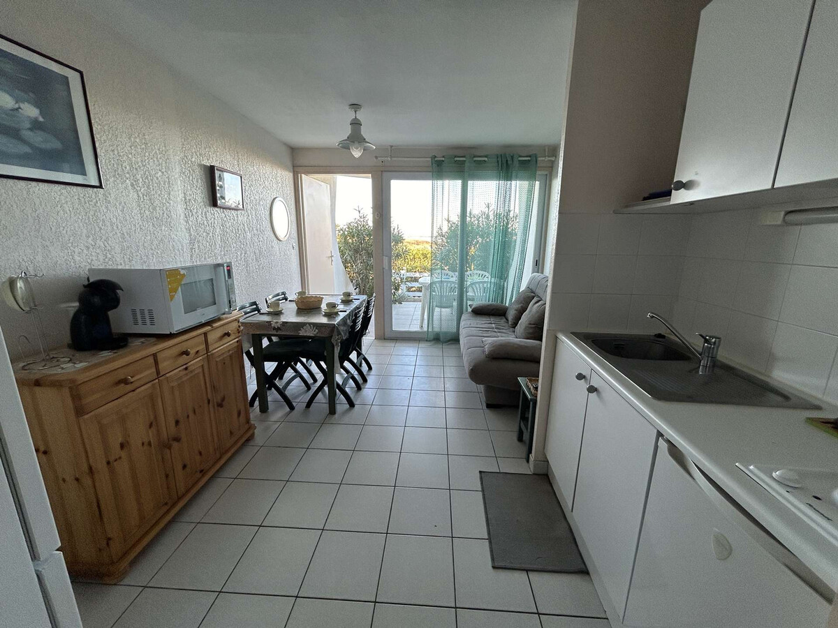 T2 climatisé Port Camargue, terrasse vue mer et jardin - Photo 13