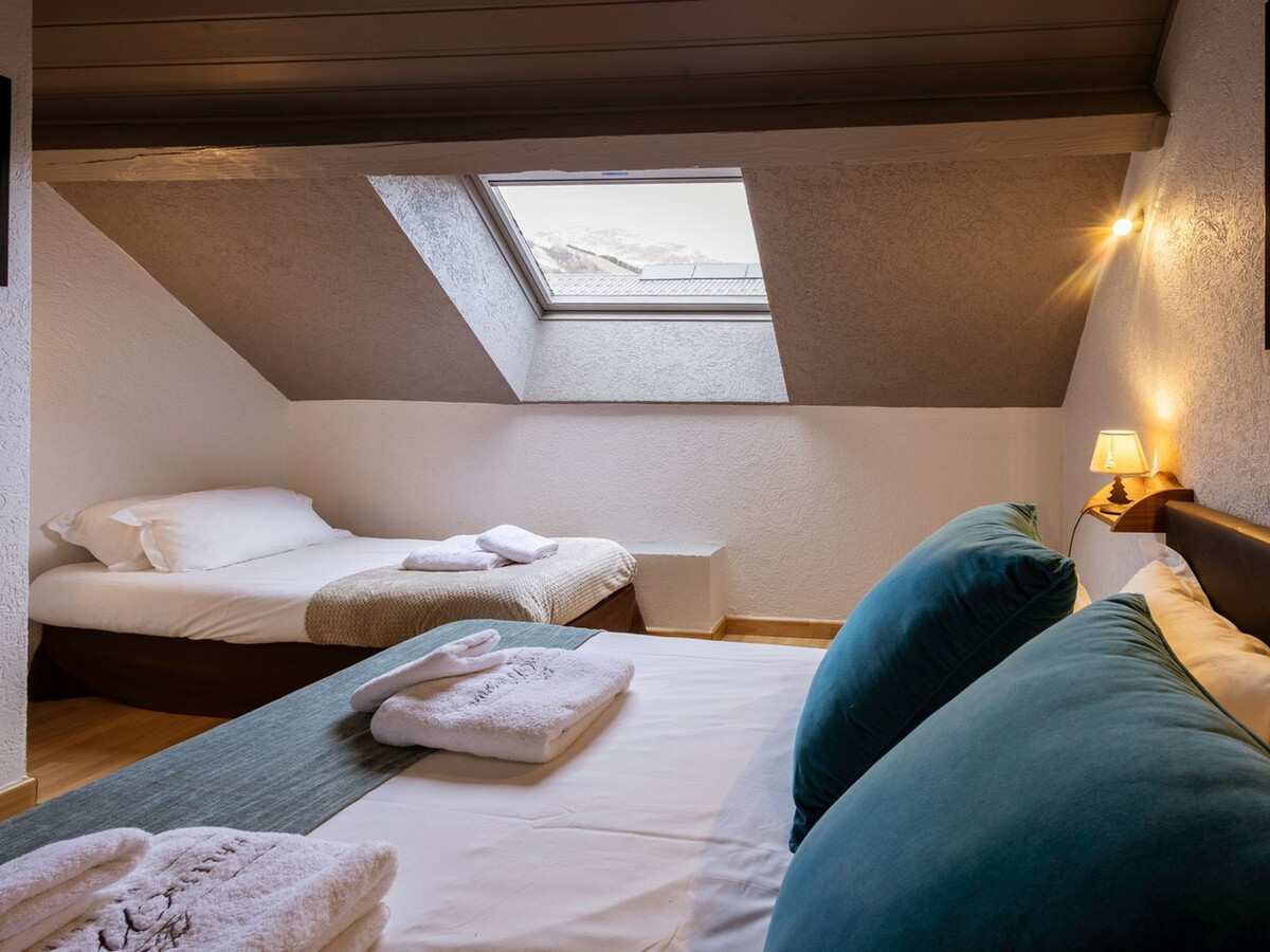 Duplex 12 pers, 5 chambres, terrasse Sud 70m² à Valloire - Photo 8