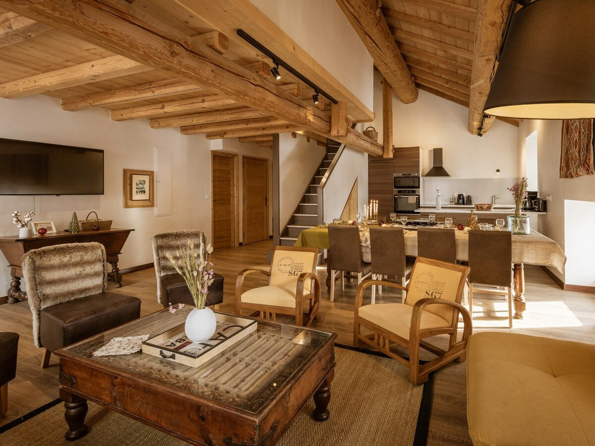 Duplex 4 chambres 10 pers à Valloire, balcon, parking - Photo 4