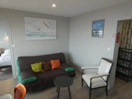 Appartement face océan Notre-Dame-de-Monts, 2 ch : photo 11
