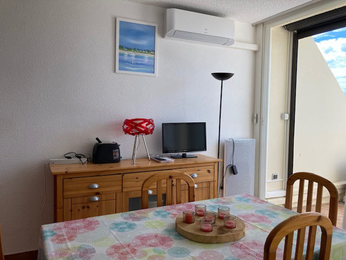 T2 climatisé Cap d'Agde, terrasse vue mer, parking - Photo 8