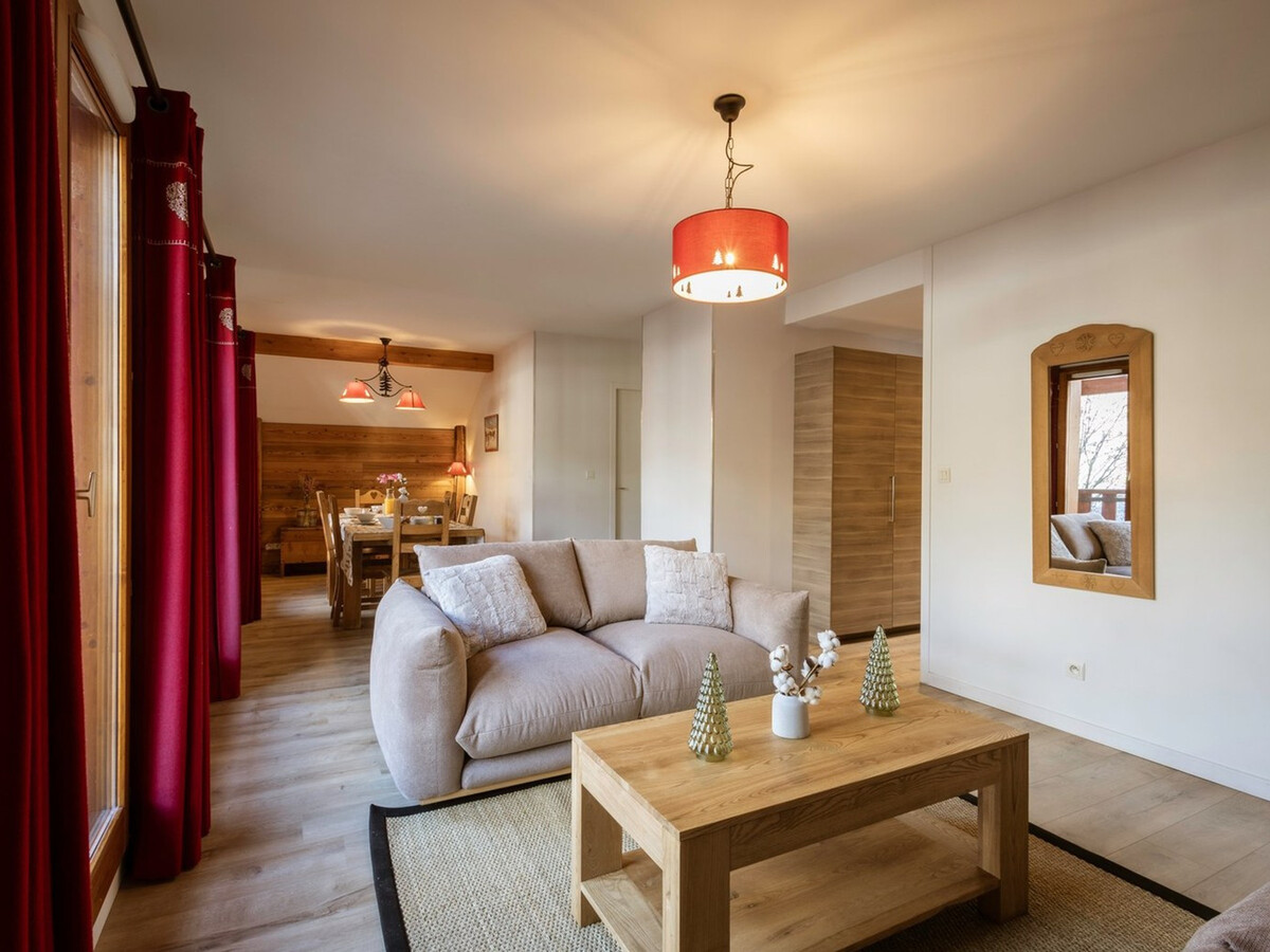 Duplex 8 pers à Valloire, 3 chambres, balcon et animaux - Photo 2