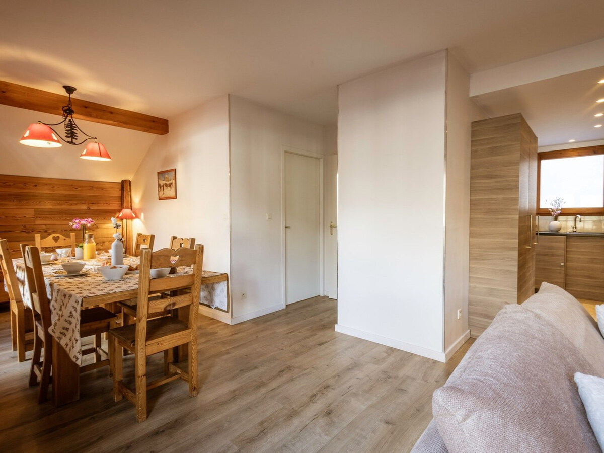 Duplex 8 pers à Valloire, 3 chambres, balcon et animaux - Photo 3
