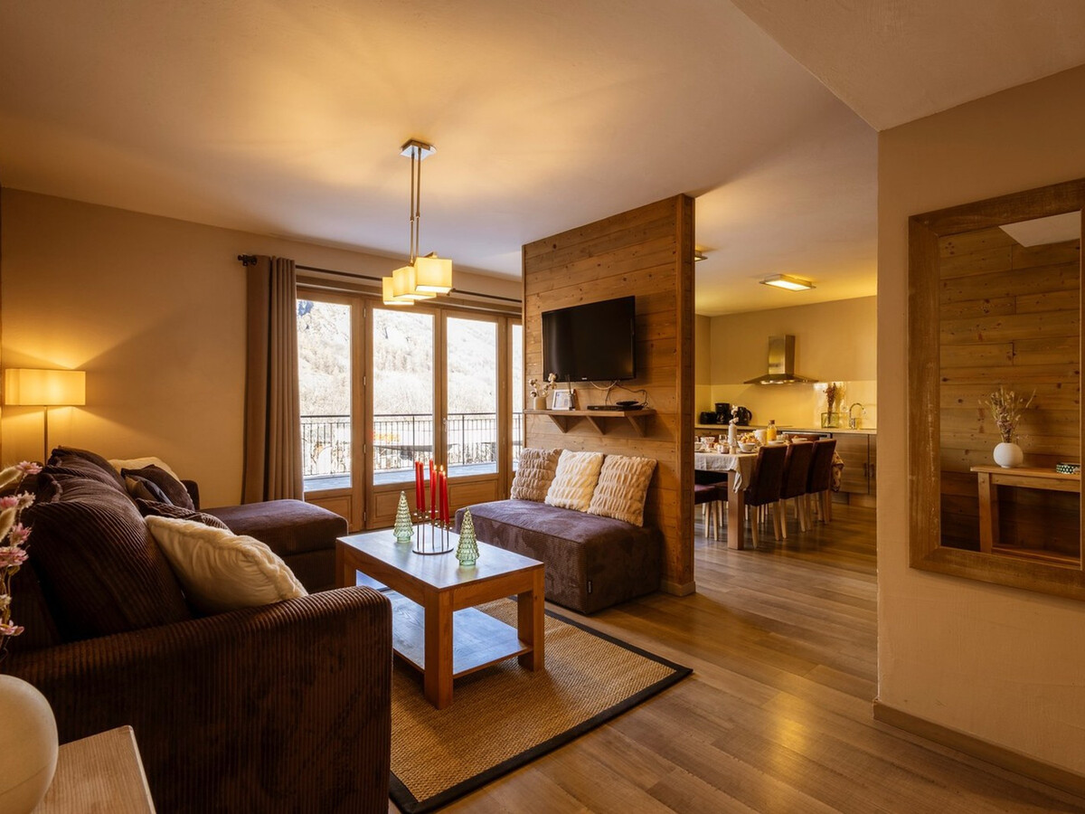Appartement 8 pers, 3 chambres, terrasse 100m² à Valloire - Photo 3