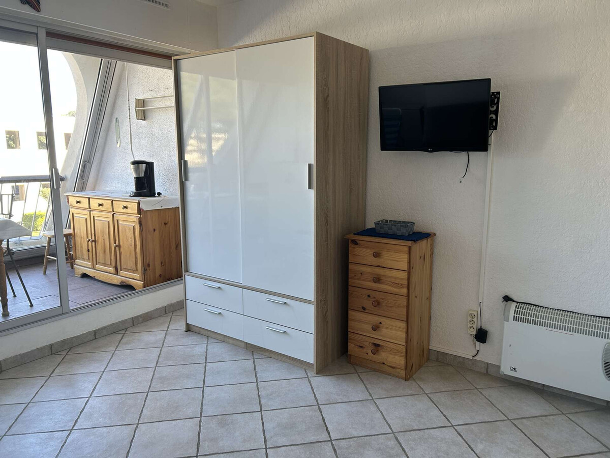 Studio 4 couchages climatisé, plage et piscine - Photo 4