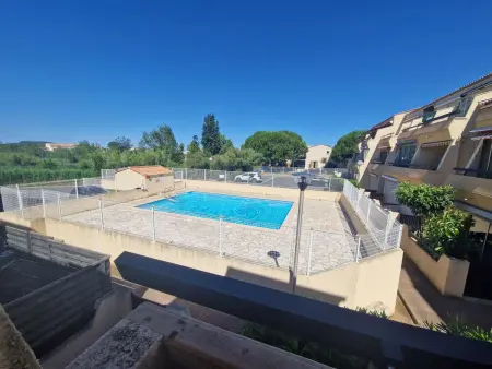Location appartement à Marseillan Plage, Studio cabine avec piscine et parking à Marseillan