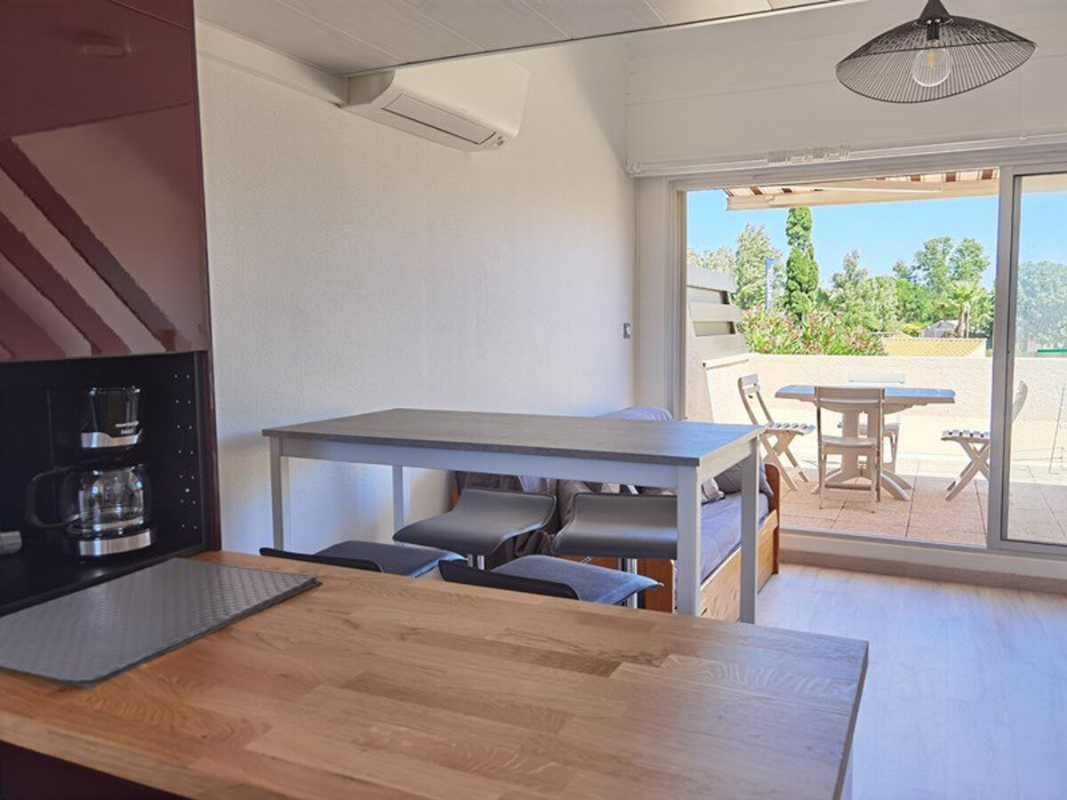 Appartement 2 pièces climatisé, terrasse sud-est à Marseillan-Plage - Photo 1