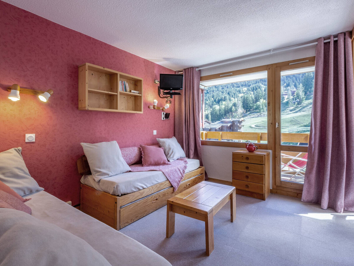 Appart 2P au pied des pistes, 2 balcons vue Valmorel - Photo 2