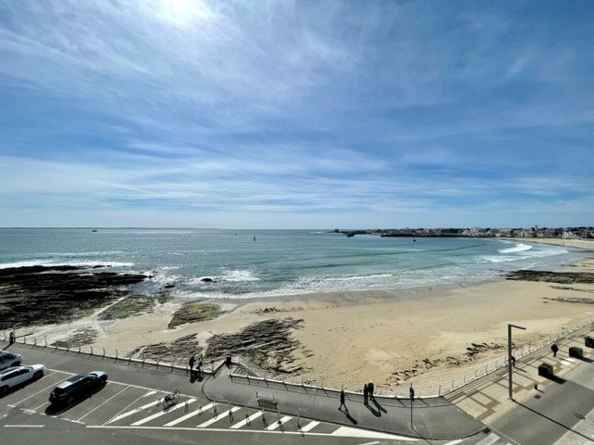 Apt 4 pers. vue mer, balcon sud, garage à Quiberon - Photo 1