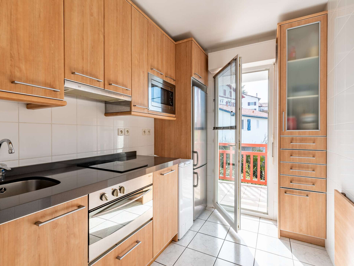 Appartement moderne 4 pers., balcon, proche plage à Hendaye - Photo 6