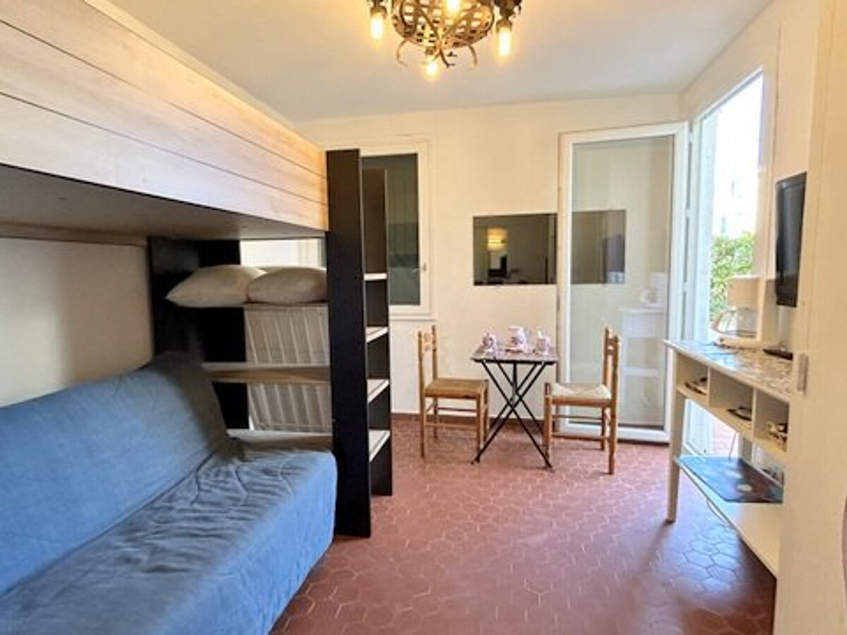 Studio 2 pers. à 50 m de la plage, parking privé - Photo 5