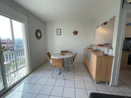Appartement 2 pièces vue mer à Saint-Cyprien, balcon loggia : photo 8