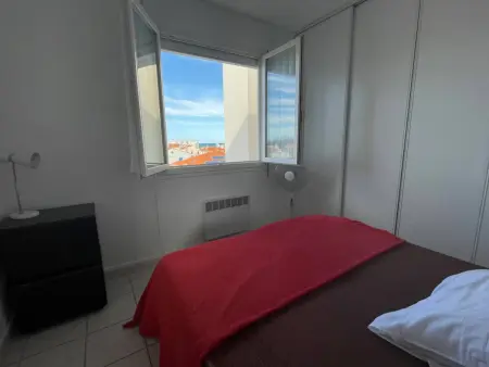 Appartement 2 pièces vue mer à Saint-Cyprien, balcon loggia : photo 10