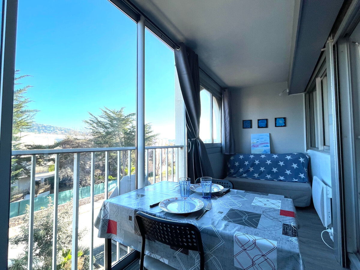 2 pièces 27 m² à Sète, loggia vue Mont-Saint-Clair - Photo 6