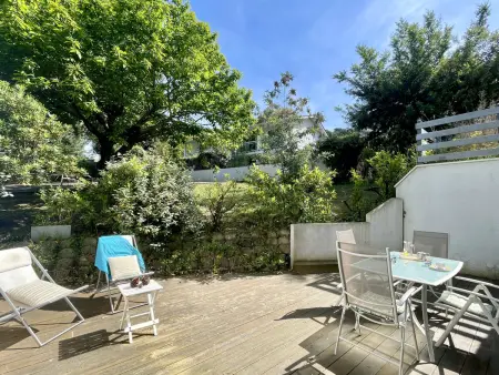T2 cabine avec grande terrasse sans vis à vis, parking privatif, à 100m des plages - Photo 1
